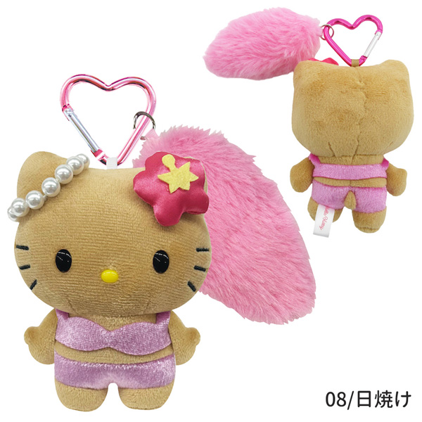 ハローキティ KT01-06-09 しっぽ付きマスコットキーホルダー ヒョウ ハローキティ KT01-06-09 しっぽ付きマスコットキーホルダー ヒョウ