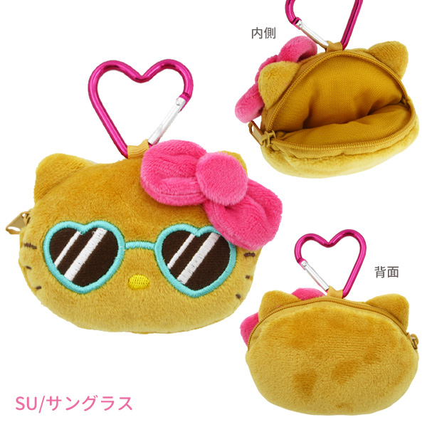 ハローキティ KTHI-KZ 日焼けシリーズ 小銭入れ ハイビスカス