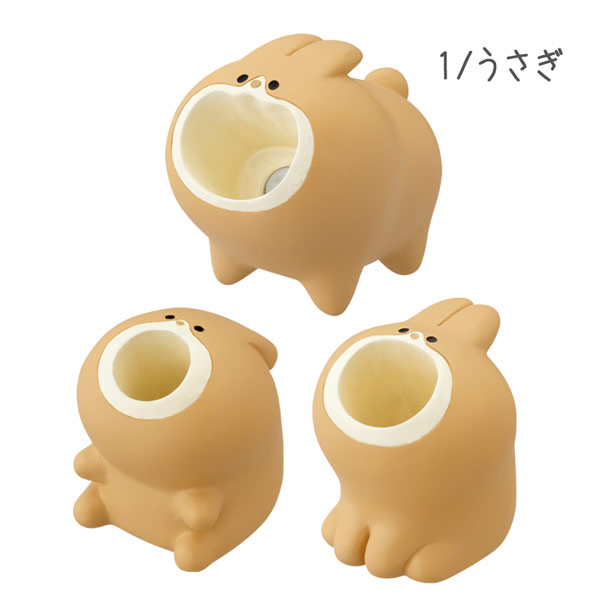 pk-62071-76set はらぺこあにまる3点セット（ペンスタンド+印鑑