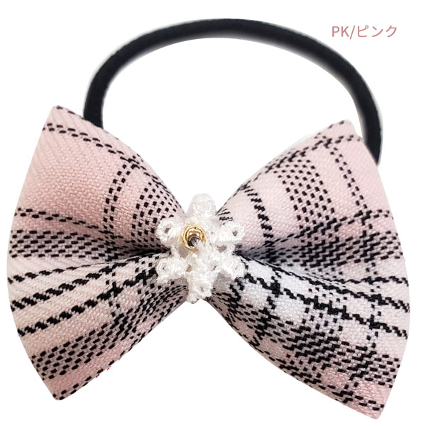 ネコポス便発送可】PY-892 WILL ポニー チェックリボン ＆ レース