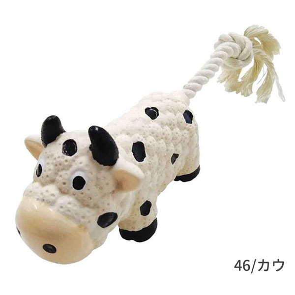 WL2745-46 WILL ロープテイル キリン カウ 犬用 ペット用 おもちゃ 音