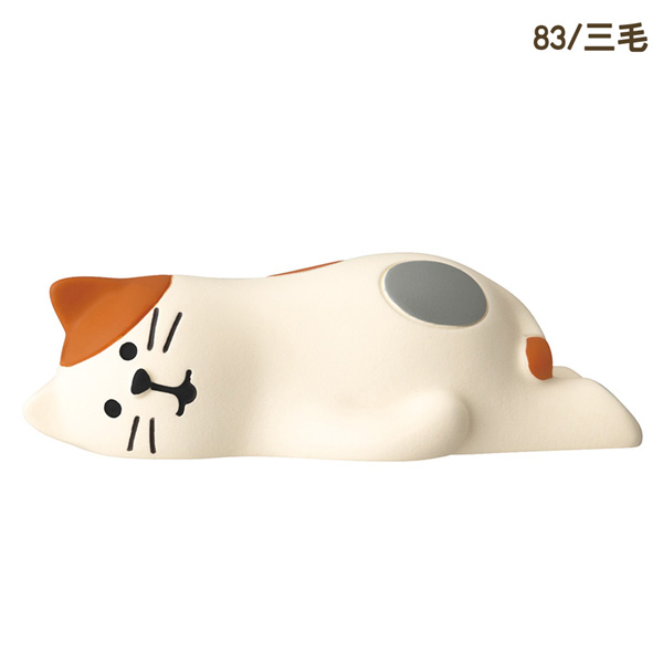 DECOLE（デコレ） ZCB-38281-83「うだうだねこ はちわれ・とら・三毛