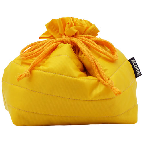 保冷バッグ 巾着 保冷 保温 ランチバッグ 小さめ 弁当袋 洗える 折りたたみ 子供 おにぎり バッグインバッグ 軽量 軽い 日本製 Ecorip 巾着袋 (M) | ブランド登録なし | 03