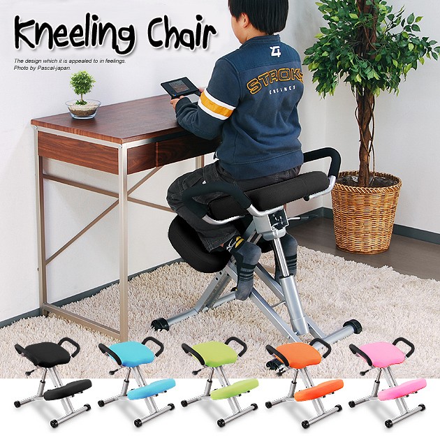 ニーリングチェア 【G05】バランスチェア 子供から大人まで姿勢矯正 バランス　学習椅子　子供椅子に (お客様による組み立て式です)