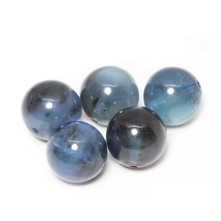 姉*ば様 金属シラーとマーブル模様の2極性。ブラックスターアクアマリン ブレスレ 粒売り/バラ売り】ブラックスターアクアマリン 10mm : パスクル