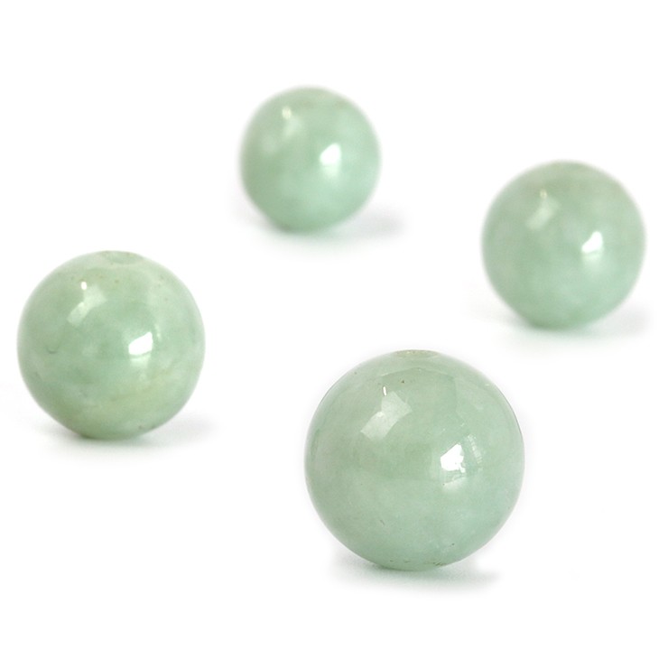 糸魚川 翡翠 2 粒売り/バラ売り】糸魚川翡翠 深緑 10mm : パスクル - 通販 - Yahoo