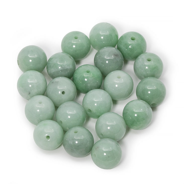 粒売り/バラ売り】糸魚川翡翠 深緑 12mm : パスクル - 通販
