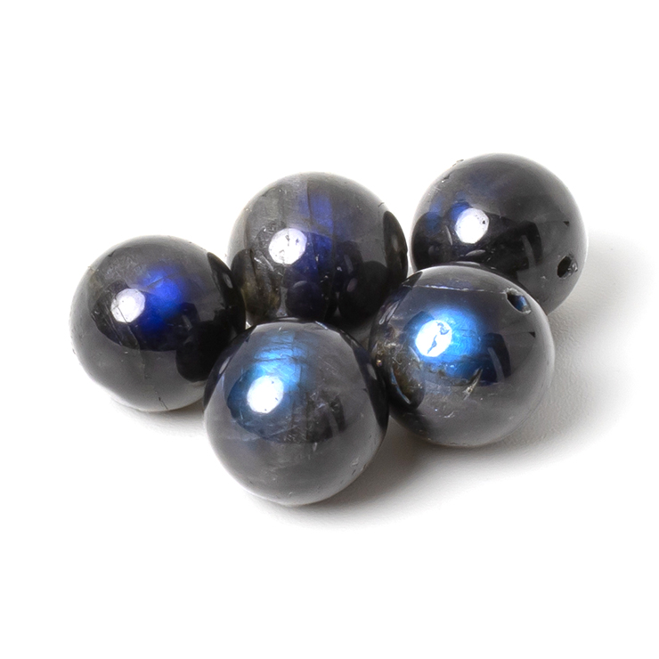粒売り/バラ売り】ブラックラブラドライト 10mm : パスクル - 通販