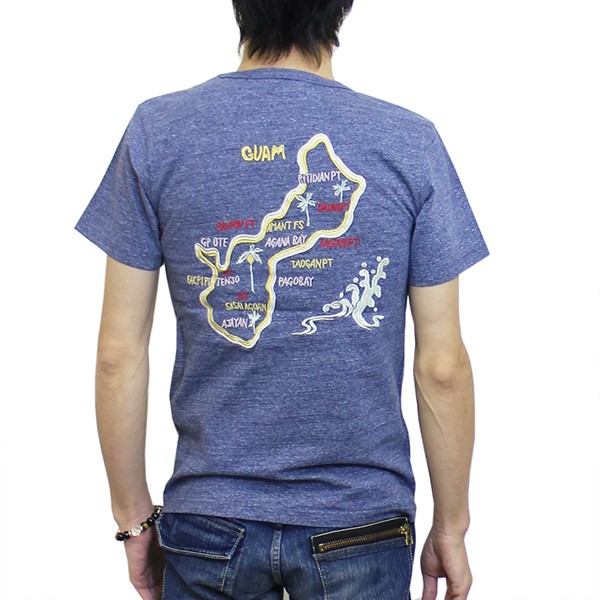 HOUSTON ヒューストン メンズ Tシャツ カットソー 刺しゅう 刺繍 #21303 1902｜pass-port｜04