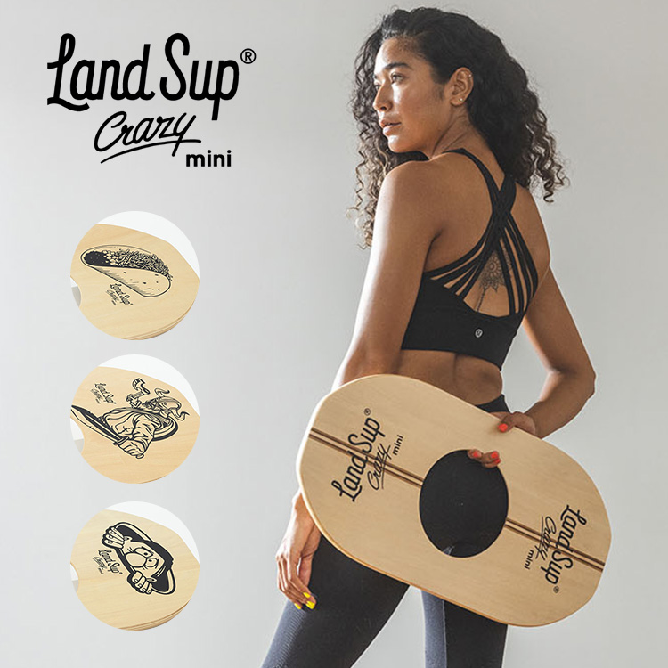 ン 大人気 新品 ノ バランスボード LandSup クレイジー ランドサップ mini Crazy その他