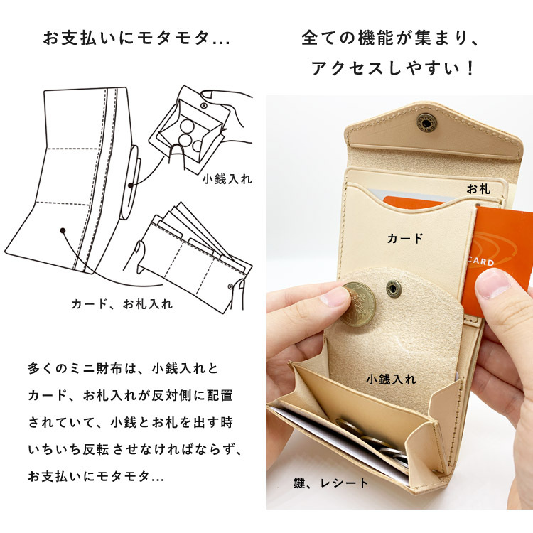 予約 マイクロウォレット キナリ STUDIUM アルチザン