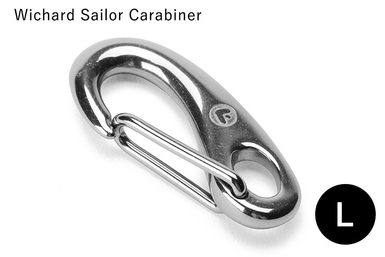 小物 [Wichard] Sailor Carabiner L+Bow Shackle DETAIL INC. - 「SAILOR CARABINER L」カラビナ キーリング