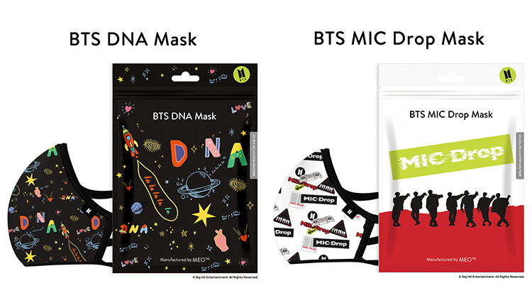 BTS mask BTSマスク DNA Mask MIC Drop （MANS） メール便無料