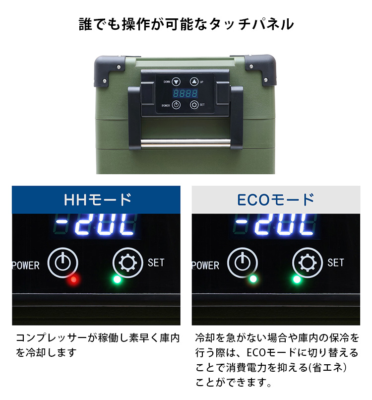 RELICIA 車載冷凍冷蔵庫 RLCーCF40 コンプレッサー式 40L 小型