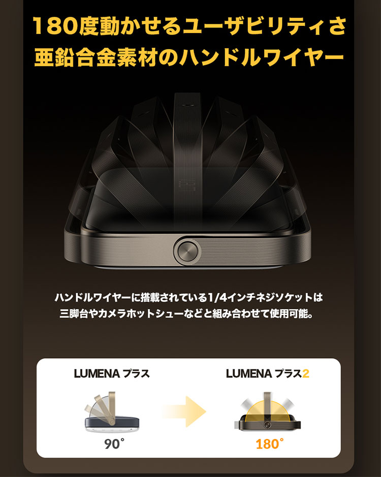 LUMENA プラス2 LEDランタン ルーメナー プラスツー PLUS2 アウトドア 照明 携帯 ランタン コードレス キャンプ 充電式 海外× :  p10023689 : PassageShop - 通販 - Yahoo!ショッピング