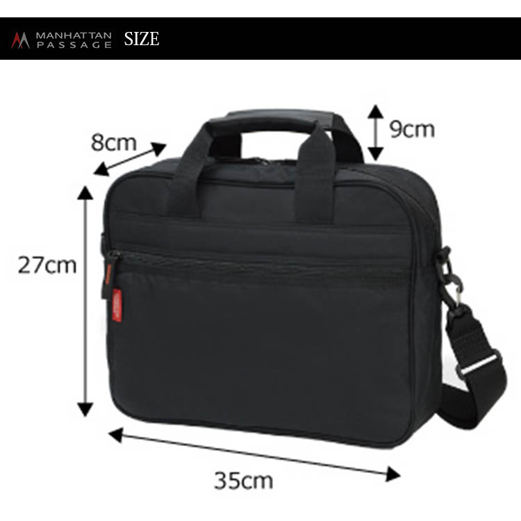 W特典付 マンハッタンパッセージ ＃2170 コンパクトブリーフ ブラック