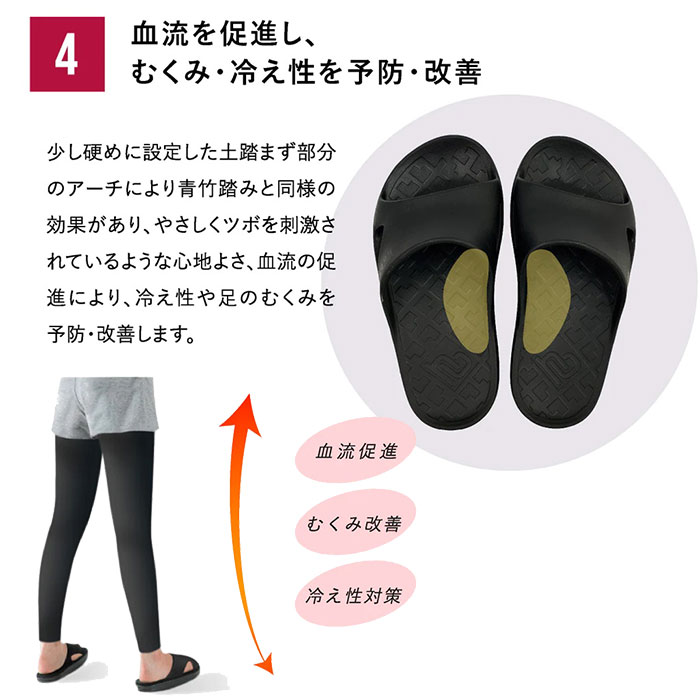 Habits B-MAKE SANDALS 美脚サンダル 脚痩せ ダイエット むくみ