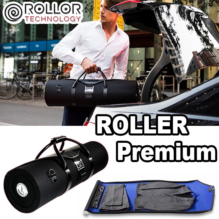 未使用 ROLLOR PREMIUM スーツバッグ ガーメントバック 出張 ROLLOR Premium メッセンジャーバッグ（ローラー プレミアム