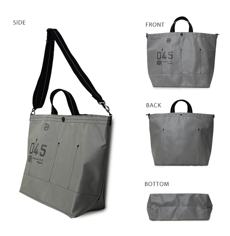 045 横浜帆布鞄 M24A3 Musette GRANDE Tote Bag 2WAY トートバッグ ショルダーバック 艦船帆布３号 横濱帆布鞄  メンズ レディース 人気 帆布 日本製 : p10009125 : PassageShop - 通販 - Yahoo!ショッピング