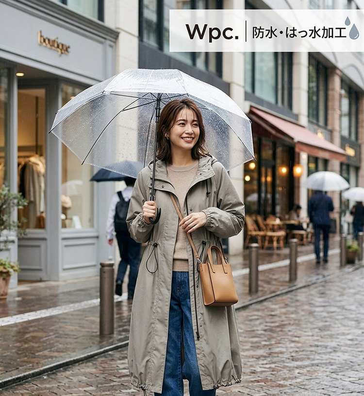Wpc. レインウェア ロングモッズ Rー1101 ワールドパーティー w.p.c