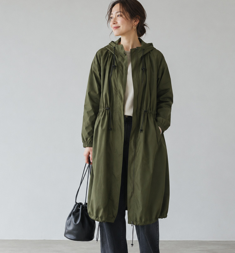 Wpc. レインウェア ロングモッズ Rー1101 ワールドパーティー w.p.c