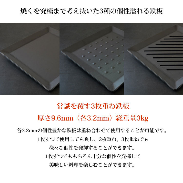 Number55 焼鉄 YAKIGANE 鉄板単品 鉄板 アウトドア キャンプ 調理
