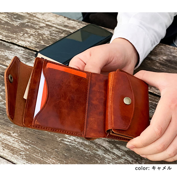 選べる特典付 STUDIUM マイクロウォレット ブリード 二つ折り