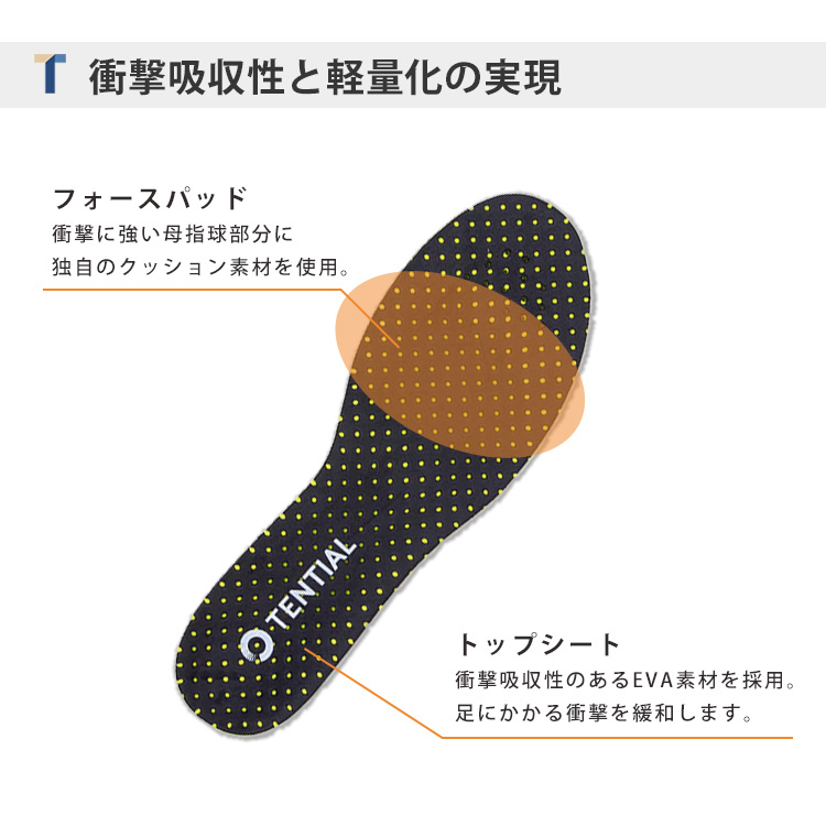 【TENTIAL】TENTIAL INSOLE テンシャル インソール Amazon.co.jp: テンシャル INSOLE [ インソール ] 中敷き 衝撃
