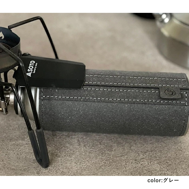 即納】WPB CB缶カバー ボンデッドレザー カセットガス缶カバー