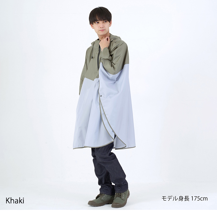 ECO LOOPET bicolor rain poncho : PassageShop - 通販 - Yahoo