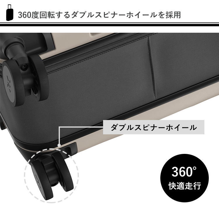 スーツケース100L Rollink FLEX 360 4輪スピナー ブラック Rollink 最大51% 8/16限定 ローリンク スーツケース 100L LL