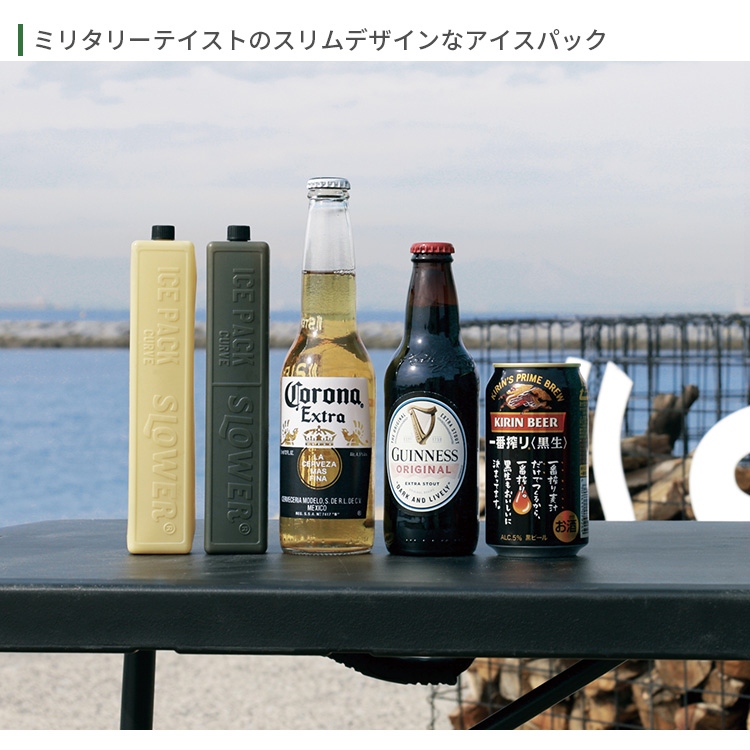 2個セット ICE PACK Curve 保冷剤 3個入り×2セット 海外