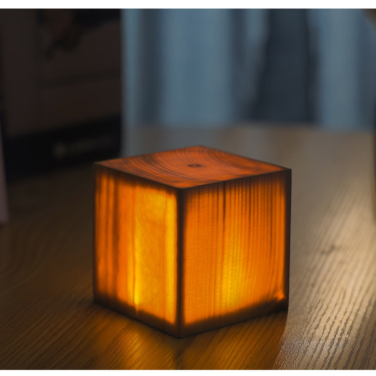 Lumber Lamp TypeA Woodbase 木製ランプ LEDランプ インテリア 