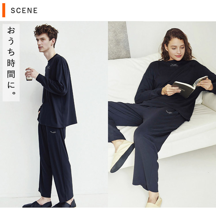 SIXPAD 選べる上下セット Recovery Wear Sleep トップス