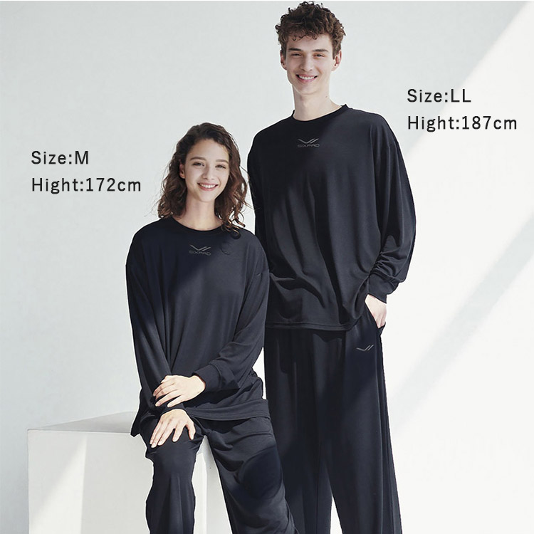 SIXPAD 選べる上下セット Recovery Wear Sleep トップス