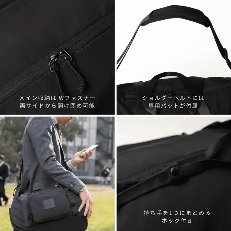 SIMCLEAR（シムクリア） FOLDING DUFFLE 折りたたみボストンバッグ