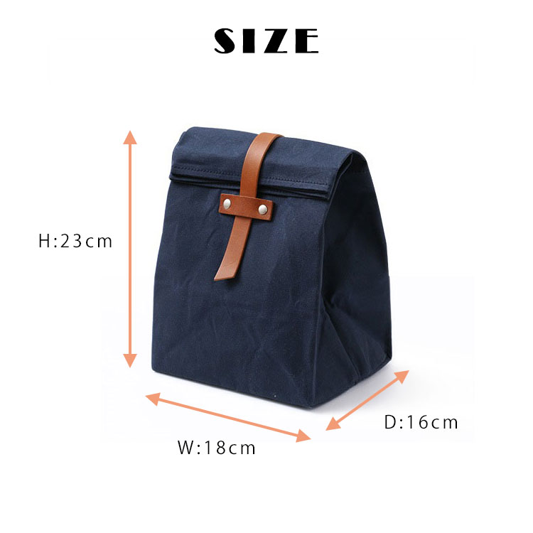 中川政七商店 BAGWORKS LUNCHMAN 紙袋みたいなランチバッグ バッグ