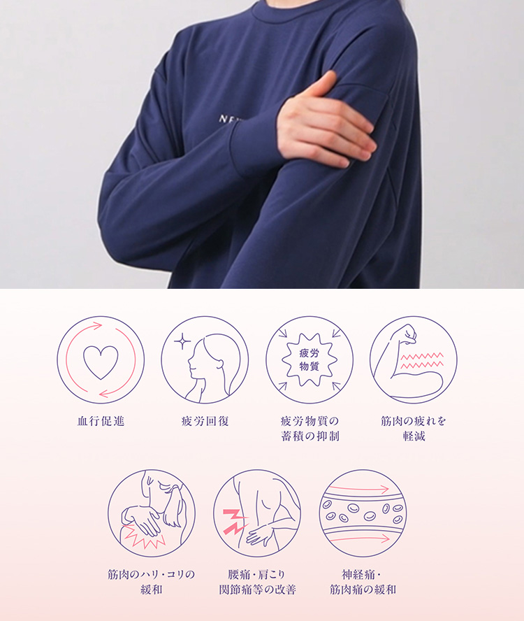 NEWPEACE [正規店] リカバリーウェア スリープ ロング 上下セット