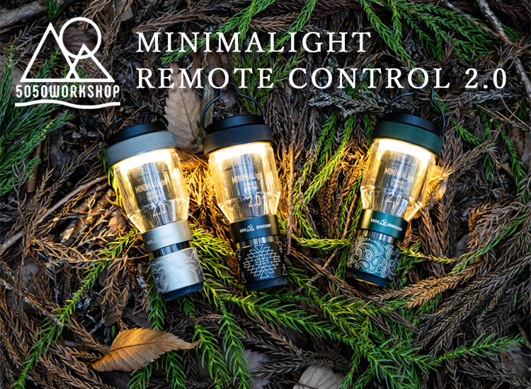 5050WORKSHOP リモコンカバー付 MINIMALIGHT REMOTE CONTROL 2.0