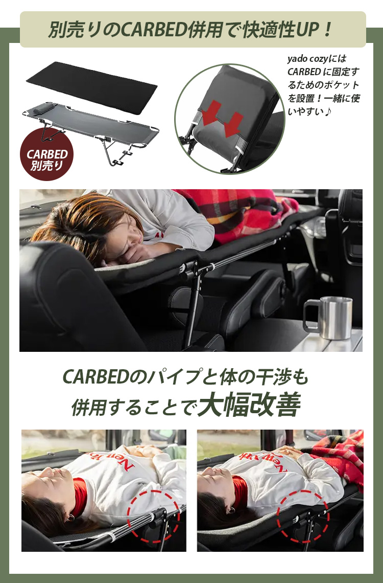 車中泊ブランド「yadocari」が送る、お手軽車中泊と寝心地の革命。CAR BEDに使えるマット「yado  cozy」がクラウドファンディングmakuakeで先行販売開始 | 株式会社FINE TRADING JAPANのプレスリリース