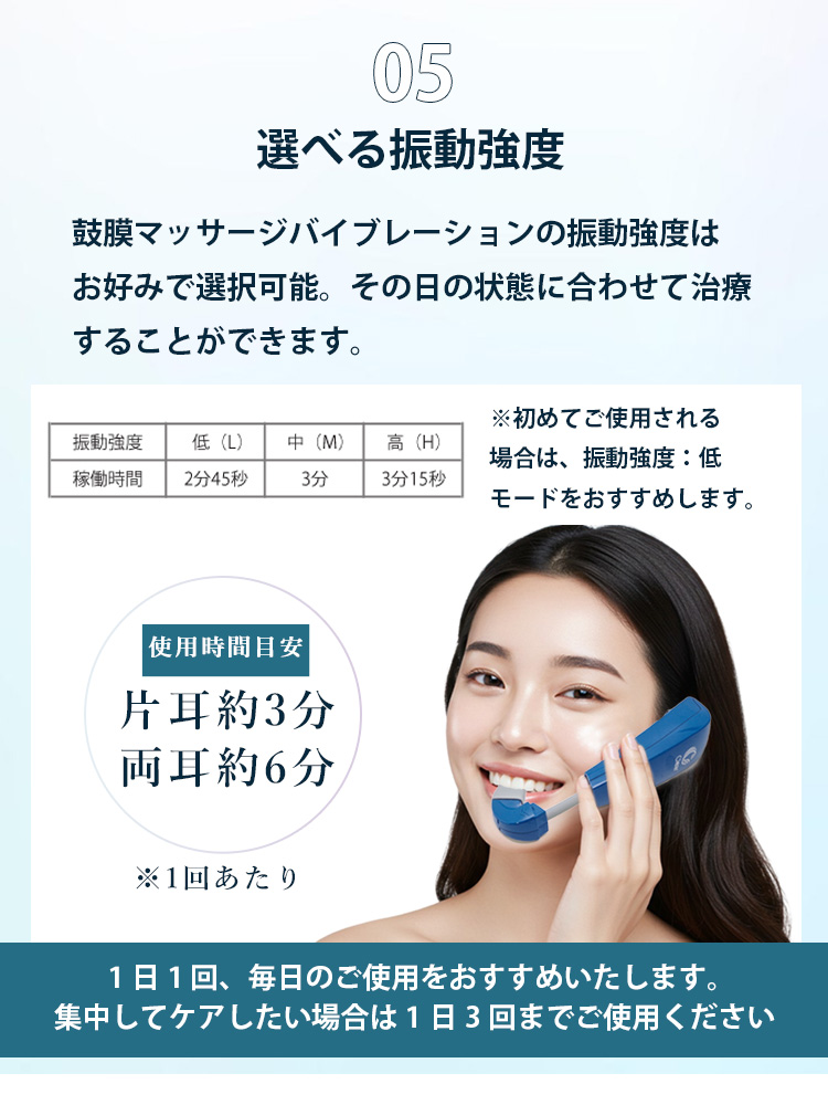 携帯用鼓膜按摩器 Clear 携帯用鼓膜按摩器 Clear | 製品情報 | インテグラ株式会社