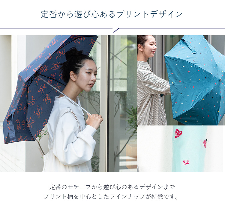 2025 HUS. スマートデュオ プラス 折りたたみ傘 晴雨兼用