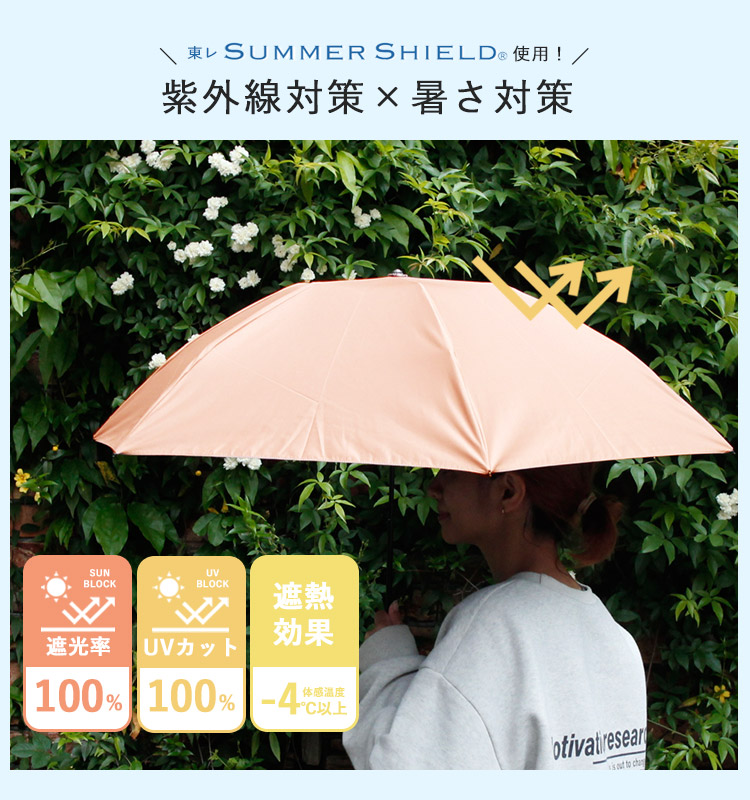 東レ サマーシールド 晴雨兼用折りたたみ傘 27787 BLAO ブラオ