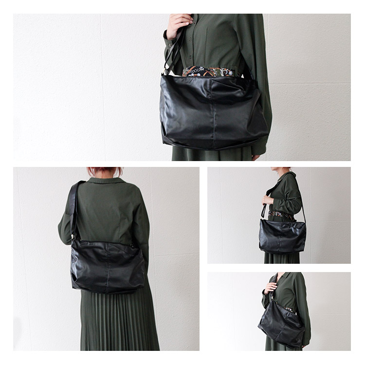 DOT & STRIPE（ドットアンドストライプ） くったりショルダー M 