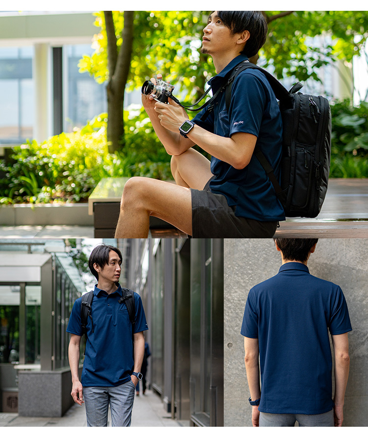 選べる特典付 HOLICC Tポロ S/M/L/XL メール便無料 ポロシャツ メンズ