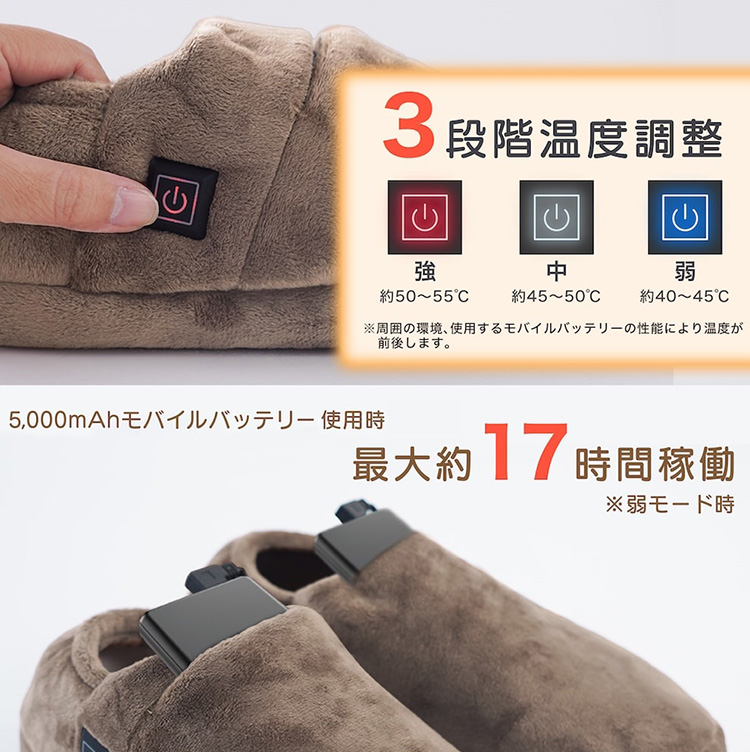 12/2 ZIPで紹介 サンコー どこでも床暖スリッパ バッテリー2個セット