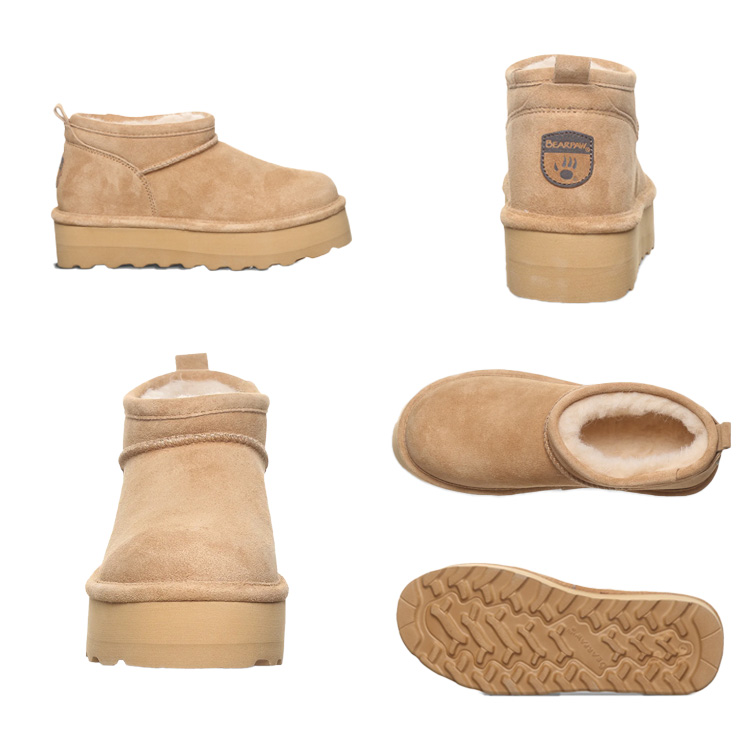 ムートンブーツ BEARPAW Retro Super Shorty ベアパウ レトロ スーパー