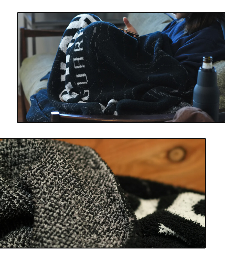 5050WORKSHOP SOFT TOUCH BLANKET M 5050ワークショップ ひざ掛け