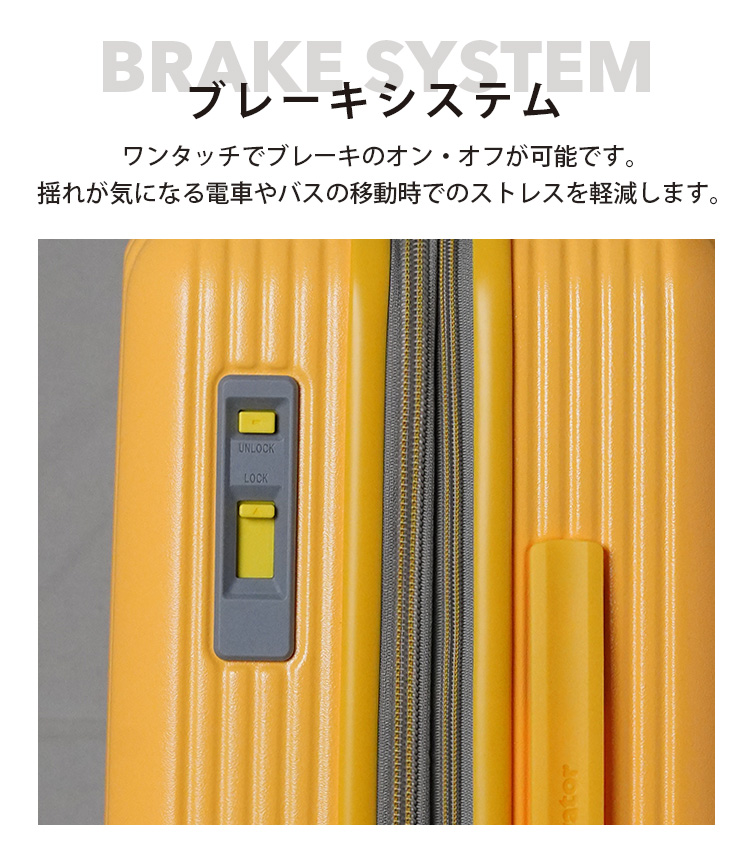 イノセント  未使用デザインスーツサイズ11号 innovator（イノベーター） スーツケース Expandable innovator スーツ