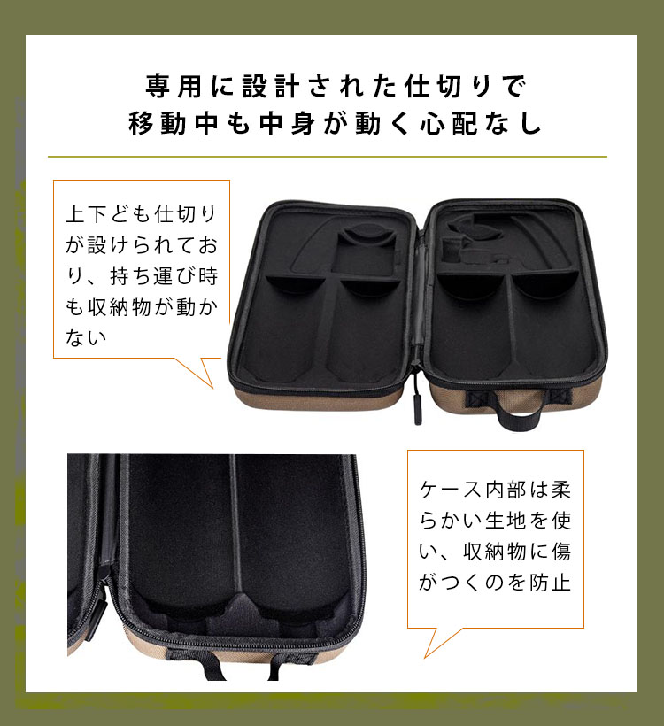 Geare SOTO コンパクトバーナーケース ST-310 ST-340 カセット